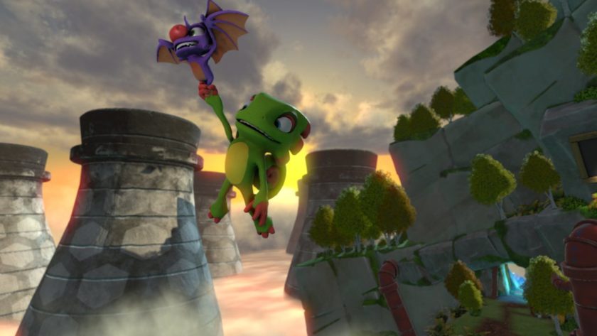 Frustfaktor: Fliegen. ©Playtonic Games