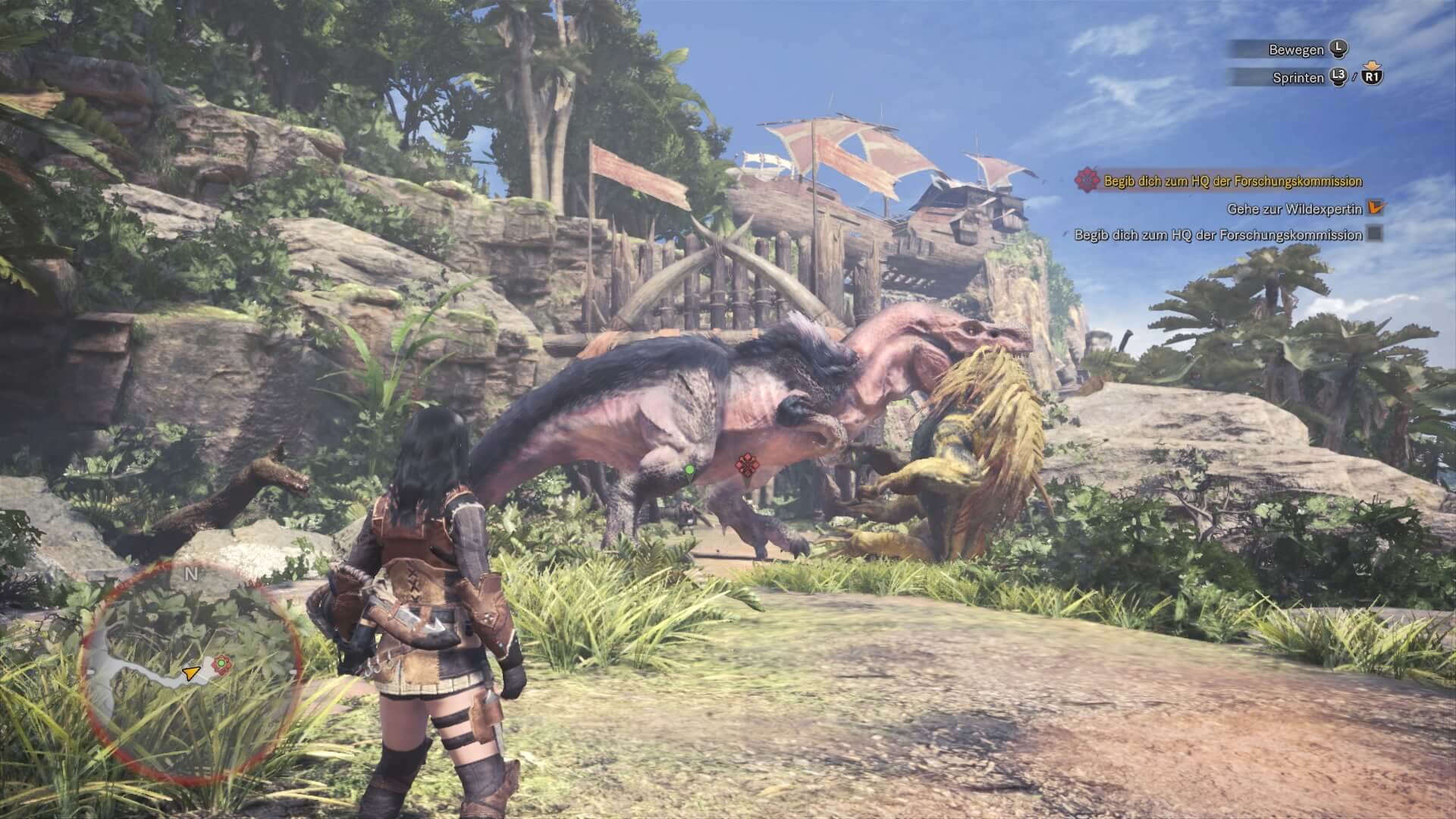 Das dynamische Ökosystem in Monster Hunter World