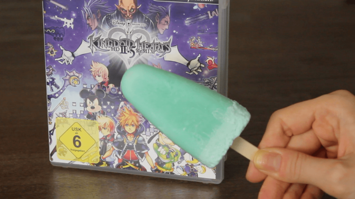 Rezept für Meersalzeis aus Kingdom Hearts 2