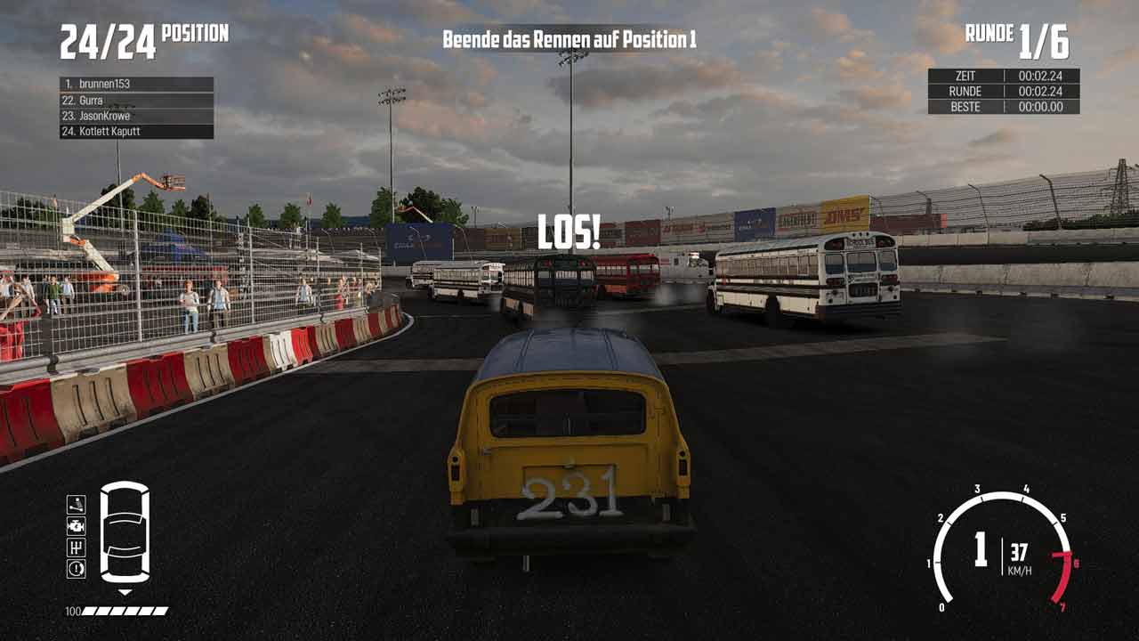 Wreckfest kann Eskalation