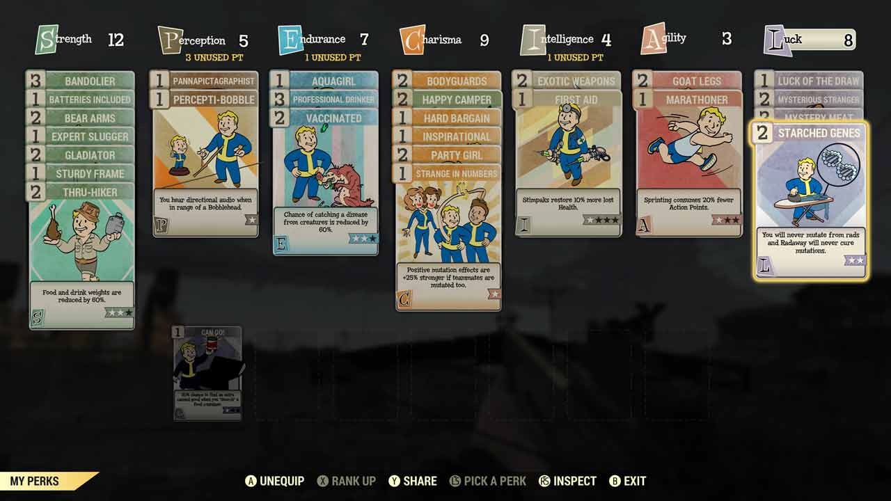 Perks spielen in Bethesdas Fallout 76 eine wichtige Rolle