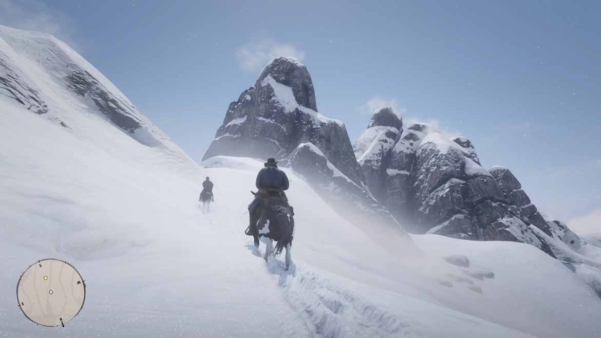 Grafisch fährt Red Dead Redemption 2 mächtige Geschütze auf