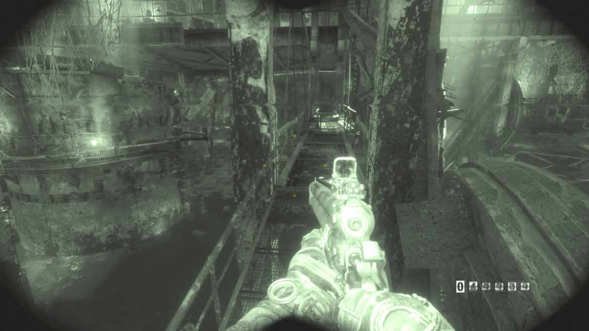 Ein Nachtsichtgerät kommt in der düsteren Welt von Metro Exodus gerade recht