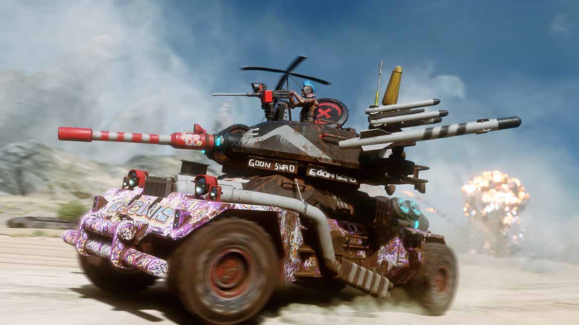 RAGE 2 ist voll von Mad Max Feeling.